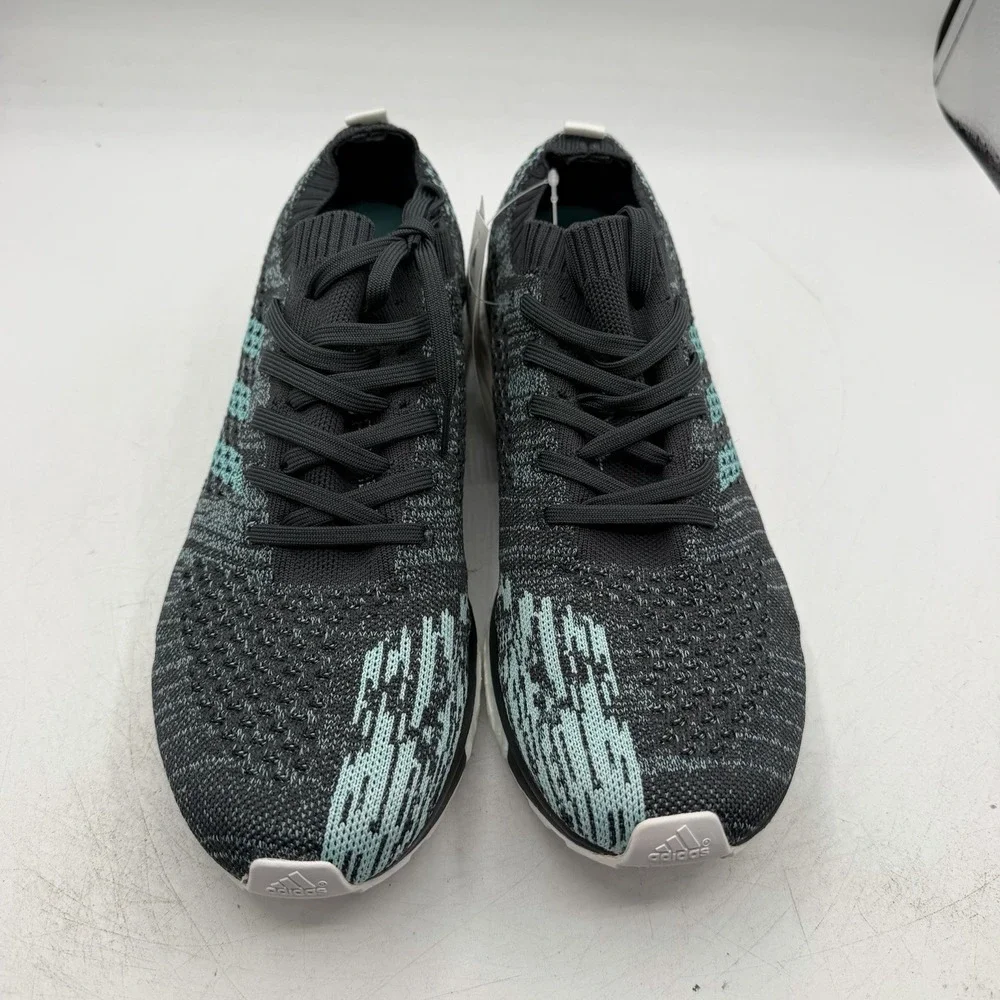 Adidas Parley x Adizero Prime Boost Shoes Mens Sz 9.5 Carbon/Blue Sprint DB1252